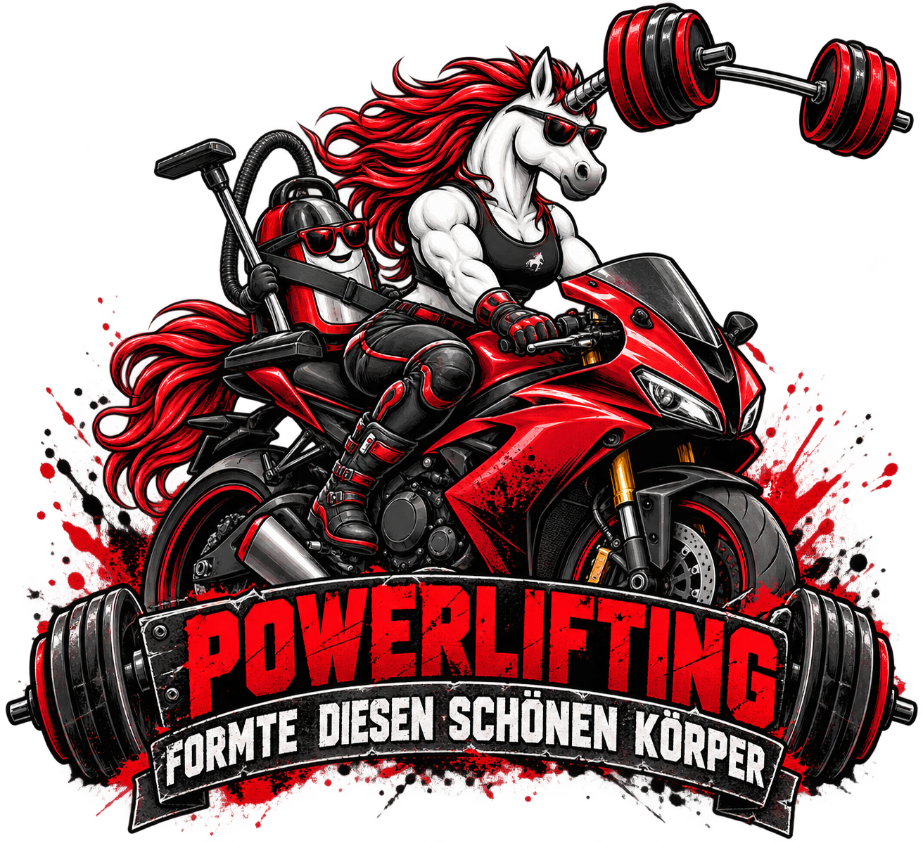 Powerlifting formte diesen schönen Körper